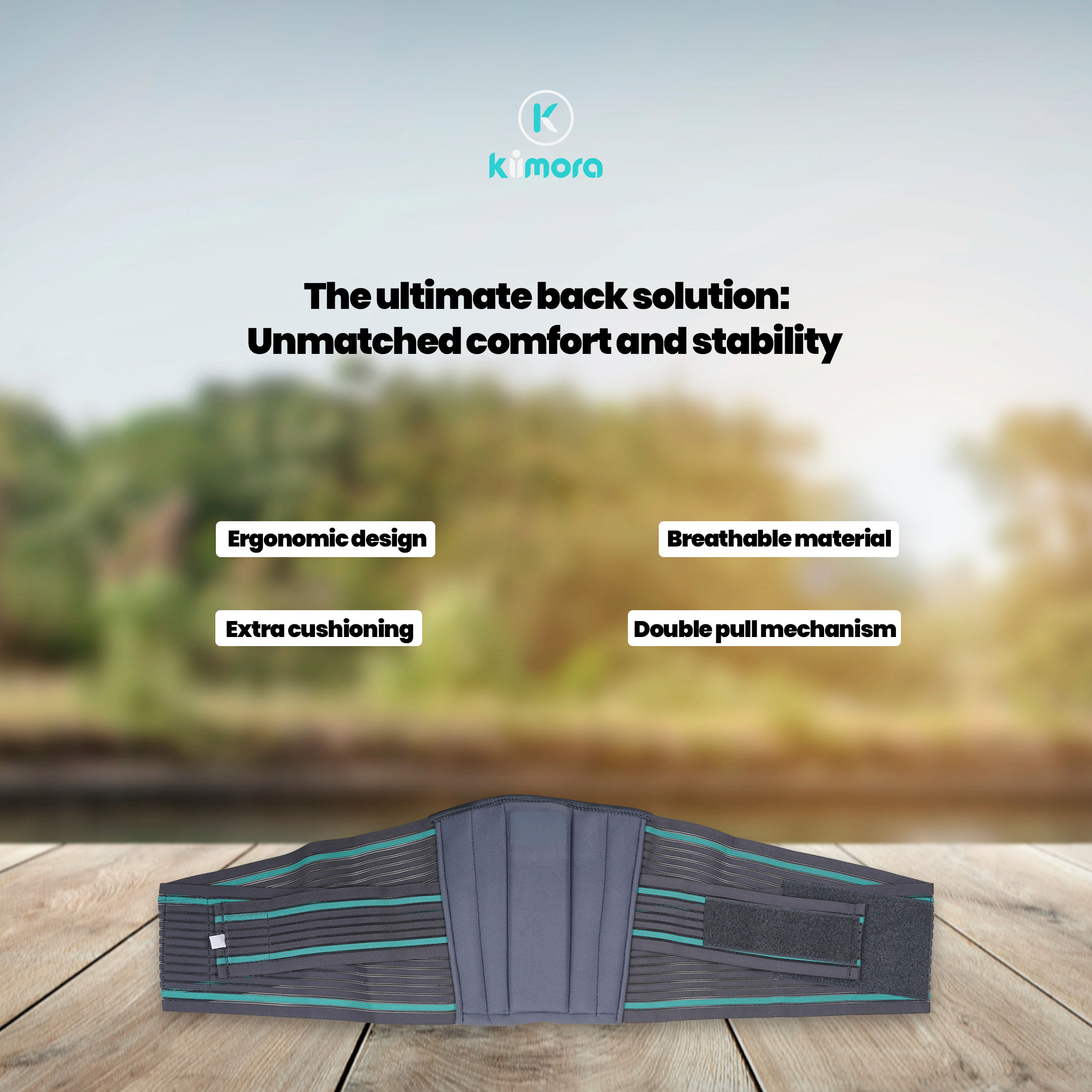 lumbar support belt for back pain