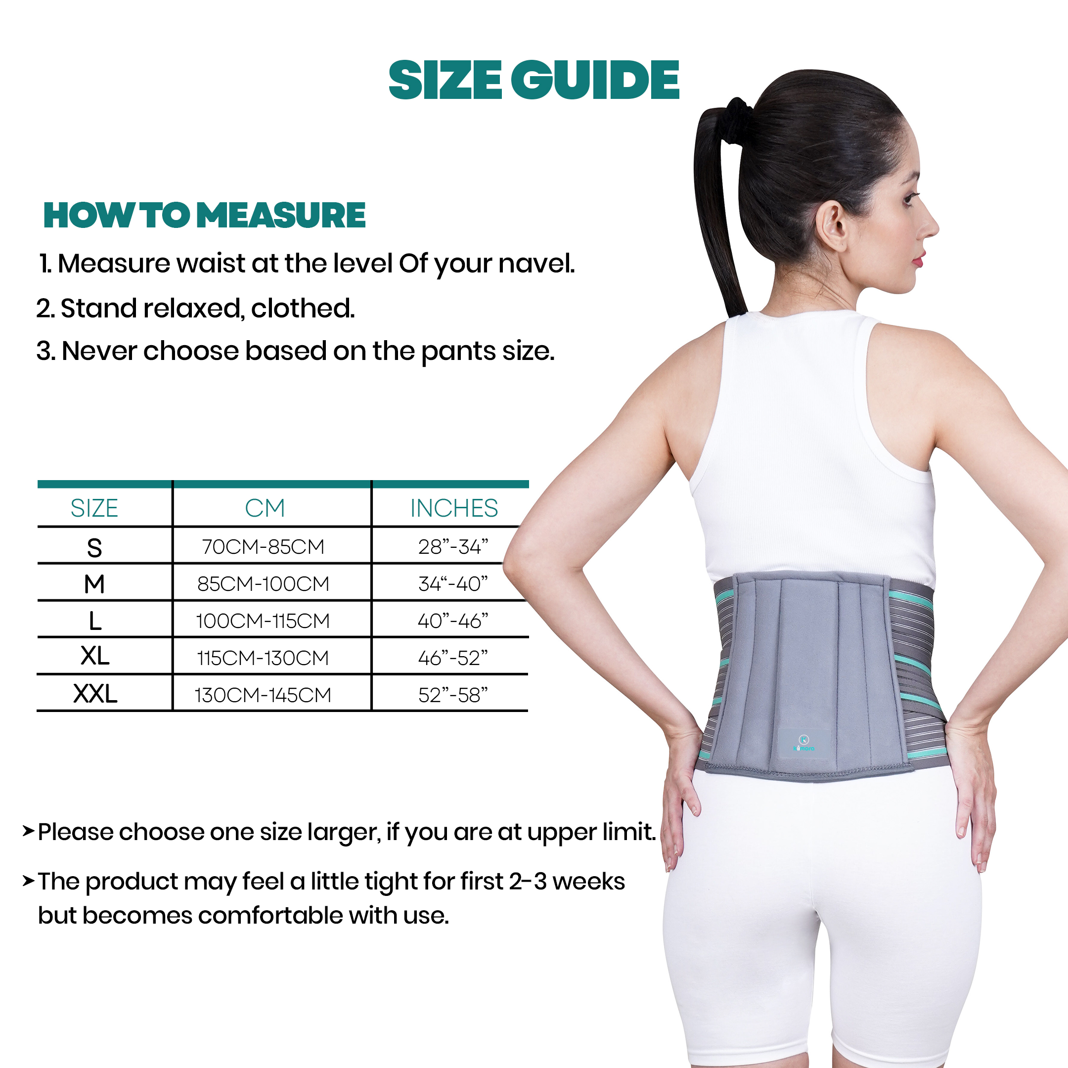 kamar belt for back pain